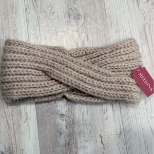 Merona Taupe Knit Headband